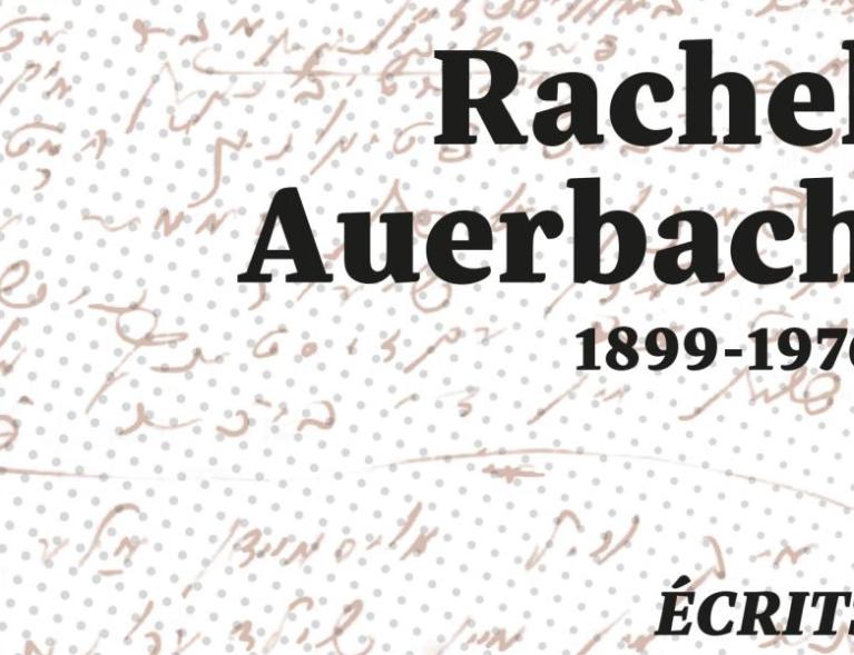 #Parution : Rachel Auerbach (1899-1976). Écrits